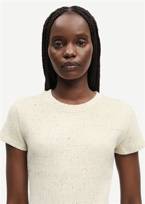 Sanell tee 15903 Egret Mel. Samsøe